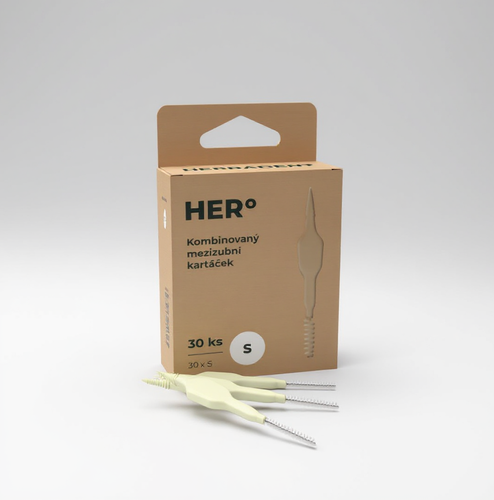 Herbadent Hero Escovilhão Interdentário Tamanho S